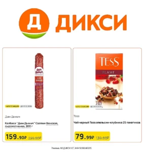 ПРОМОКОДЫ ДИКСИ – СКИДКА ДО 15%