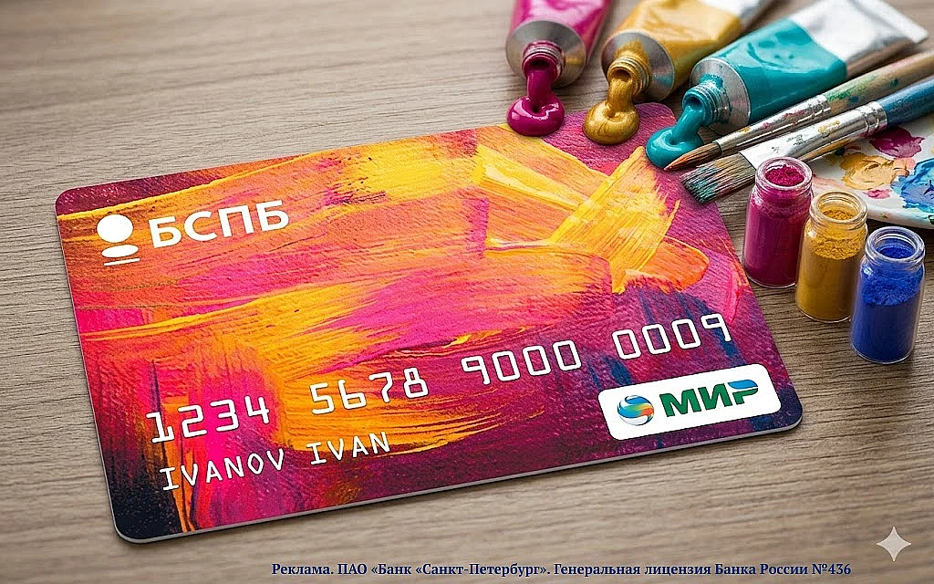 БСПБ: 2000₽ ЗА ДЕБЕТОВУЮ КАРТУ ЯРКАЯ