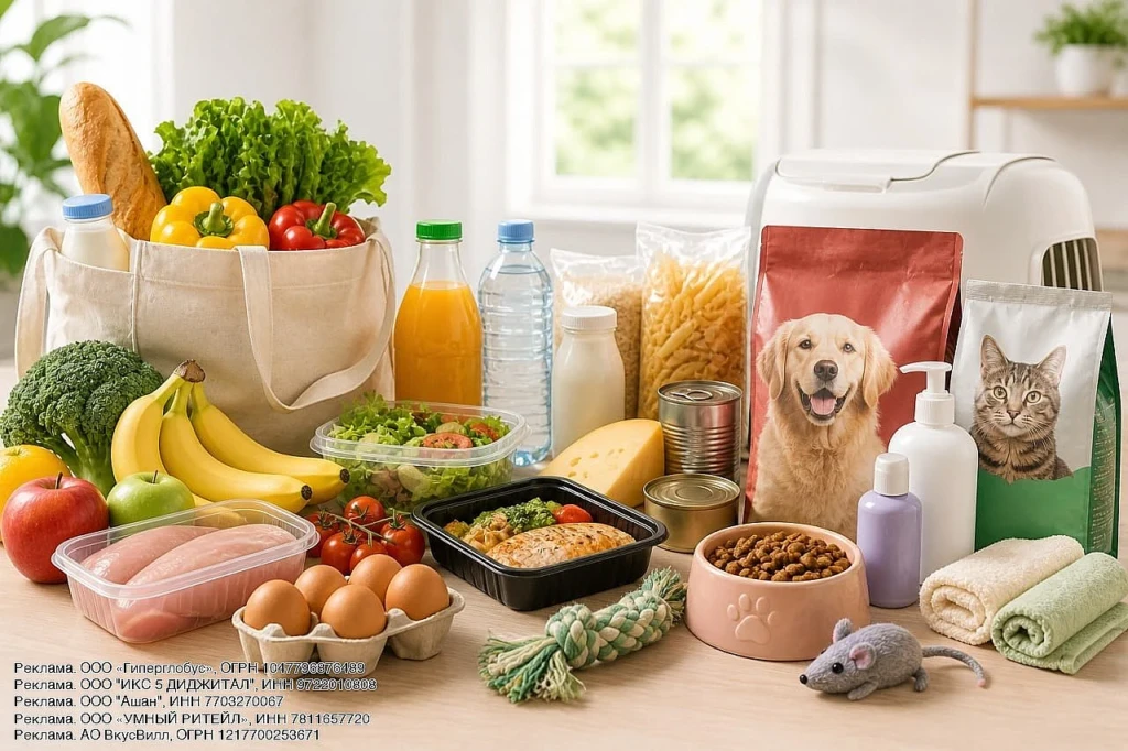 ПРОМОКОДЫ НА ПРОДУКТЫ ДЛЯ ВАС И ВАШИХ ПИТОМЦЕВ