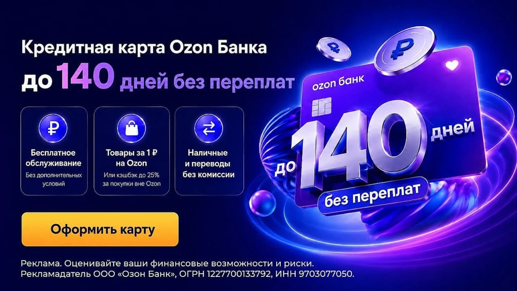 ВЫБОР КАТЕГОРИЙ КЭШБЭКА НА ИЮНЬ В OZON БАНКЕ
